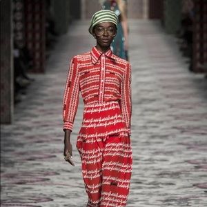 Gucci Spring/Summer 16 blouse + skirt